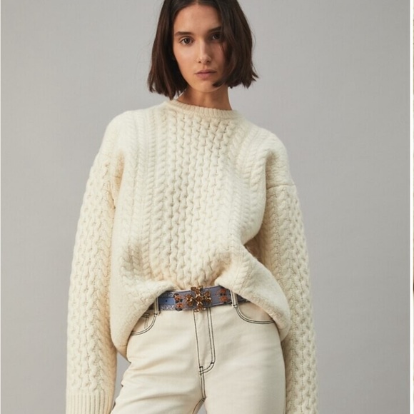 Tory Burch Eleanor Embellished Belt - Picture 3 of 4